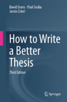 01 How To Write A Better Thesis Springer International Publishing 2014