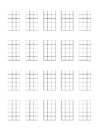 Blank Chord Chart 20