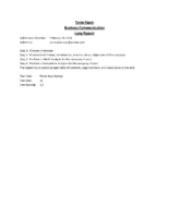 Business Communication Term Paper For Winter 2015