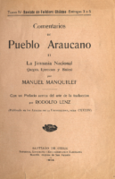 La Jimnasia Del Pueblo Araucano Manuel Manquilef