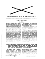 Self Defense With A Walking Stick
