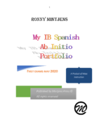 Spanish Ab Initio Portfolio Sample
