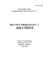 2P04 Problem Set 1 2013 Soln