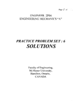 2P04 Problem Set 6 2013 Soln