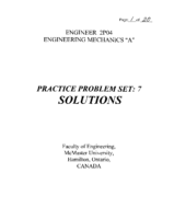 2P04 Problem Set 7 2013 Soln