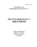 2P04 Problem Set 9 2013 Soln