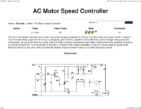 Ac Motor Speed Controller