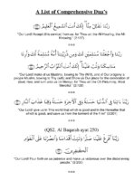 Ducooyinka Qur’aanka Ku Soo Arooray