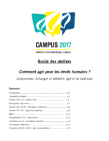 Guide Des Ateliers Campus 2017 Aıf