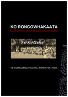 Ko Rongowhakaata Waiata Booklet