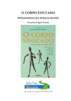 Louro, Guacira Lopez O Corpo Educado Pedagogias Da Sexualidade(2000)