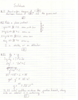 Math 2Z03 2014 Summer Midterm Solutions