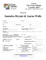 Registration Form Flyer