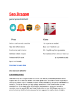 Seo Dragon Revıew Grow Your Busıness Google Docs