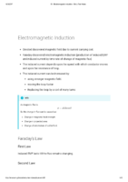 15 Electromegnetic Induction Entry Test Notes