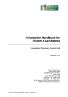 Candidate S Information Handbook Stream A 2014 11 19