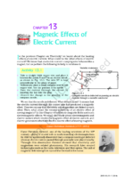 Cbse Class X Science Chap 13 Magnetic Effects Of Electric Current Notes