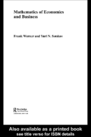[Frank Werner] Mathematics Of Economics And Busine