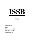 Issb Full Detaıl+Practıcequestıons $1