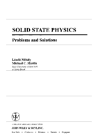 Mihaly & Martin Solid State Physics Problems And Solutions(1)