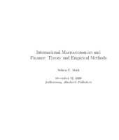 [Nelson Mark] International Macroeconomics And Fin