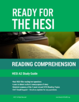 Hesı A2 Reading Comprehension Study Guide 2017
