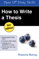 How To Write A Thesis
