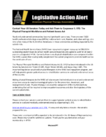 Legislative Action Alertnhscsenatenonmembers