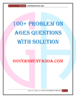 Problem Of Ages