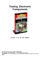 Testing Electronic Components Colin Mitchell