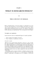 What İs Research Design