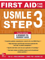 2016 First Aid For The Usmle Step 3