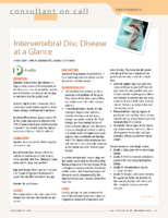 Intervertebral Disc Disease