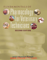 Pharmacology Of Veterinary Technicians