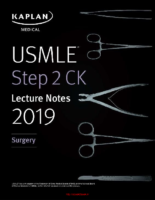 2019 Kaplan Usmle Step 2 Ck Surgery Lecture Notes