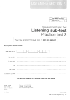 9-1 Listening Test 3