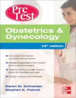 Pretest Step 2Ck Obstetrics And Gynecology