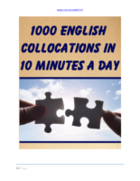 1000 English Collocations Ebook