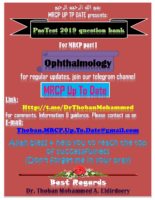 11 Opthalmology Mrcp 1 2019 Q Bank