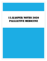 13 Kasper Notes 2020 Palliative Medicine And End Of Life Care Adocx