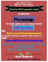 14 Clinical Science Physiology Mrcp 1 2019 Q Bank