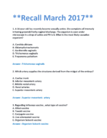 2017 Recall March