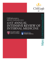 41St Annual Intensive Review Of Internal Medicine 2018