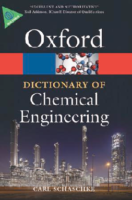 A Dictionary Of Chemical Engineering, 1St Edition