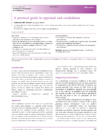 A Practical Guide To Appraisal And Revalidation