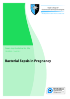 Bacterial Sepsis In Pregnancy