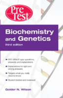 Biochemistry And Genetics Pretest 0071471839