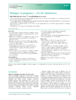 Biologics In Pregnancy