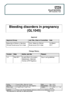 Bleeding Disorders Haemophilia V1.0 Gl1045