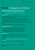 Breast Cancer In Pregnancy.Tog